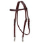 STC Fort Worth Work Headstall Snap Ends - Equine Horse Wear - Harness-Latigo-Oily