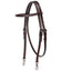 STC Fort Worth Work Headstall Snap Ends - Equine Horse Wear - Harness-Latigo-Oily