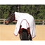 STC GG Australia Tear-Stop Combo - White With Maroon - Equine Horse Wear - 3'3 NZ (4'6" AU)-3'6 NZ (4'9 AU)-3'9 NZ (5'0" AU)-4'0 NZ (5'3" AU)-4'3 NZ (5'6" AU)