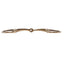 STC Gold Medal Eggbutt Snaffle Bit With Thin Solid Mouth & Flat Rings - Equine Horse Wear - Cob 12.5cm-Full 13.5cm
