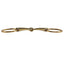 STC Gold Medal Loose Ring Bradoon Bit With 65mm Rings - Equine Horse Wear - Pony 11.5cm-Cob 12.5cm-Full 13.5cm