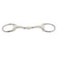 STC Happy Mouth Contour Round Bit Eggbutt With Double Jointed Mouth - Equine Horse Wear - Cob 12.5cm-Full 13.5cm