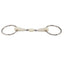 STC Happy Mouth Loose Ring Snaffle Bit With Double Jointed Mouth - Equine Horse Wear - Cob 12.5cm-Full 13.5cm