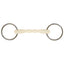 STC Happy Mouth Loose Ring Snaffle Bit With Flexible Mouth - Equine Horse Wear - Shetland 10.5cm-Pony 11.5cm-Cob 12.5cm-Full 13.5cm-Warmblood 14.5cm