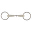 STC Happy Mouth Loose Ring Snaffle Bit With Jointed Mouth - Equine Horse Wear - Shetland 10.5cm-Pony 11.5cm-Cob 12.5cm-Full 13.5cm
