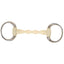 STC Happy Mouth Round Ring Eggbutt Bit With Flexible Mouth - Equine Horse Wear - Cob 12.5cm-Full 13.5cm