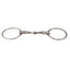 STC Heavy Mouth Loose Ring Snaffle Bit With 80mm Rings - Equine Horse Wear - Cob 12.5cm