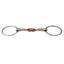 STC Heavy Training Snaffle Bit With Copper Ball Centre Join - Equine Horse Wear - Cob 12.5cm