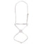 STC Horse Sense Figure Eight Noseband - Equine Horse Wear - Black / Full-Black / Cob-White / Full-White / Cob