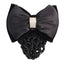 STC Huntington Crystal Row Show Bow - Equestrian Accessories - Black-Navy