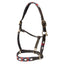 STC Jeremy & Lord Leather Polo Halter - Equine Horse Wear - Black / Full-Brown / Full