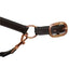 STC Jeremy & Lord Padded Leather Halter with Rose Gold Fittings - Equine Horse Wear - Full-Cob