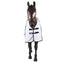STC Kool Master Cotton Blend Ripstop Rug - White With Navy - Equine Horse Wear - 3'3 NZ (4'6" AU)-3'6 NZ (4'9" AU)-3'9 NZ (5'0" AU)-4'0 NZ (5'3" AU)-4'3 NZ (5'6" AU)