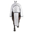 STC Kool Master Cotton Blend Ripstop Tail Bag - White With Navy - Equine Horse Wear - Cob-Full-Pony