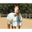 STC Kool Master Hybrid Tear-Stop Combo - White w/Sunflower Print - Equine Horse Wear - 4'3 NZ (5'6" AU)