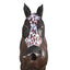 STC Kool Master Lycra Pull On Fly Mask with Skirt - Aztec - Equine Horse Wear - Full-Cob-Pony-Mini