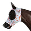 STC Kool Master Lycra Pull On Fly Mask with Skirt - Hot to Trot - Equine Horse Wear - Full-Cob-Pony-Mini