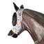 STC Kool Master Lycra Pull On Fly Mask with Skirt - Hot to Trot - Equine Horse Wear - Full-Cob-Pony-Mini