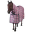 STC Kool Master PVC Shade Mesh Combo Long Drop - Pink/Navy - Equine Horse Wear - 4'3 NZ (5'6" AU)-4'6 NZ (5'9" AU)-4'9 NZ (6'0" AU)-5'0 NZ (6'3" AU)-5'3 NZ (6'6" AU)