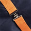 STC Kozy 1200D Lite Rainsheet Combo - Navy/Orange - Equine Horse Wear - 4'3 NZ (5'6" AU)-5'3 NZ (6'6" AU)-5'6 NZ (6'9" AU)