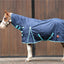 STC Kozy 1200D Lite Rainsheet Combo - Navy/Turquoise - Equine Horse Wear - 3'3" NZ (4.6" AU)-3'6" NZ (4'9" AU)-3'9" NZ (5'0" AU)-4'0" NZ (5'3" AU)-4'3 NZ (5'6" AU)
