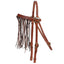 STC Leather Browband Flyveil - Equine Horse Wear - One Size