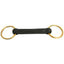 STC Loose Brass Ring Snaffle Bit With Flexible Rubber Mullen Mouth - Equine Horse Wear - Pony 11.5cm