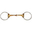 STC Loose Ring Eggbutt Bit With Copper Mouth - Equine Horse Wear - Cob 12.5cm