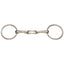STC Loose Ring French Snaffle - Equine Horse Wear - Pony 11.5cm-Cob 12.5cm-Full 13.5cm