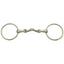STC Loose Ring Snaffle Bit With Ported Mouth - Equine Horse Wear - Cob 12.5cm