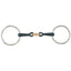 STC Loose Ring Training Snaffle Bit With Sweet Iron & Copper Mouth - Equine Horse Wear - Pony 11.5cm-Arab 12cm-Cob 12.5cm-Full 13.5cm