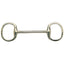 STC Mullen Mouth Eggbutt Bit With Large Flat Rings - Equine Horse Wear - Pony 11.5cm-Cob 12.5cm-Full 13.5cm