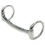 STC Mullen Mouth Eggbutt Bit With Small Round Rings - Equine Horse Wear - Shetland 10.5cm-Pony 11.5cm-Cob 12.5cm