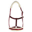 STC Rancher Fleece Halter - 'Horses in Trees' Burgundy - Equine Horse Wear - Full-Cob-Pony