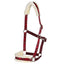 STC Rancher Fleece Halter - 'Horses in Trees' Burgundy - Equine Horse Wear - Full-Cob-Pony