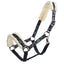 STC Rancher Fleece Halter - Navy Horse/Hearts
