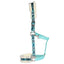 STC Rancher Fleece Halter - Ponies Aqua - Equine Horse Wear - Full-Cob-Pony