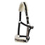 STC Rancher Fleece Padded Halter - Equine Horse Wear - Beige / Full-Beige / Cob-Beige / Pony-Black / Full-Black / Cob