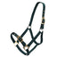STC Rancher Halter with Brass Buckles - Equine Horse Wear - Black / Full-Black / Cob-Black / Pony-Blue / Full-Blue / Cob