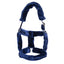 STC Rancher Halter with Fleece Cover Set - Equine Horse Wear - Black/Natural / Full-Black/Natural / Cob-Dark Brown / Full-Dark Brown / Cob-Navy / Full
