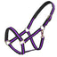 STC Rancher No-Rub Deluxe Halter - Equine Horse Wear - Black/Blue / Full-Black/Blue / Cob-Black/Purple / Full-Black/Purple / Cob-Black/Red / Full