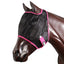 STC Showmaster Black Mesh Fly Mask - Equine Horse Wear - Black/Purple / Pony-Black/Purple / Cob-Black/Purple / Full-Black/Pink / Pony-Black/Pink / Cob