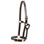 STC Single Ply Leather Halter - Equine Horse Wear - Brown / Full-Brown / Cob-Brown / Pony