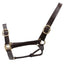 STC Single Ply Leather Halter - Equine Horse Wear - Brown / Full-Brown / Cob-Brown / Pony