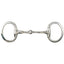 STC Slow Twist Eggbutt Bit With Flat Rings - Equine Horse Wear - Cob 12.5cm