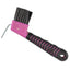 STC Soft-Grip Deluxe Hoof Pick with Brush - Equine Horse Wear - Blue-Pink